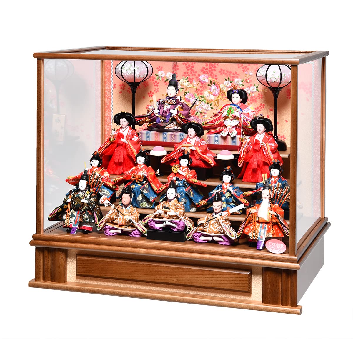 Amazon | 【ひなケース】 ひなケース十五人アクリルケース：小芥子親王